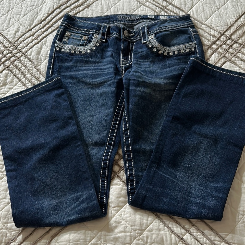 Sz 28 Signature Slim Boot Miss Me